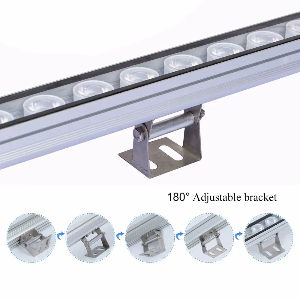 Populargrow 54W / 81W / 108W LED Aquarium Light – 470nm Blue Spectrum LED Strip for Coral Reef & Marine Fish Tanks