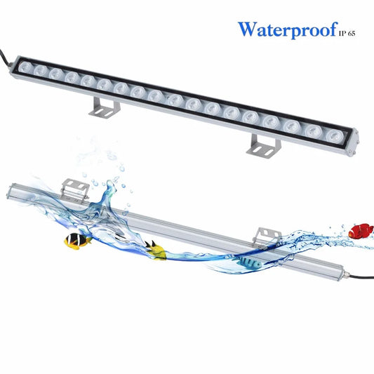 Populargrow 54W / 81W / 108W LED Aquarium Light – 470nm Blue Spectrum LED Strip for Coral Reef & Marine Fish Tanks