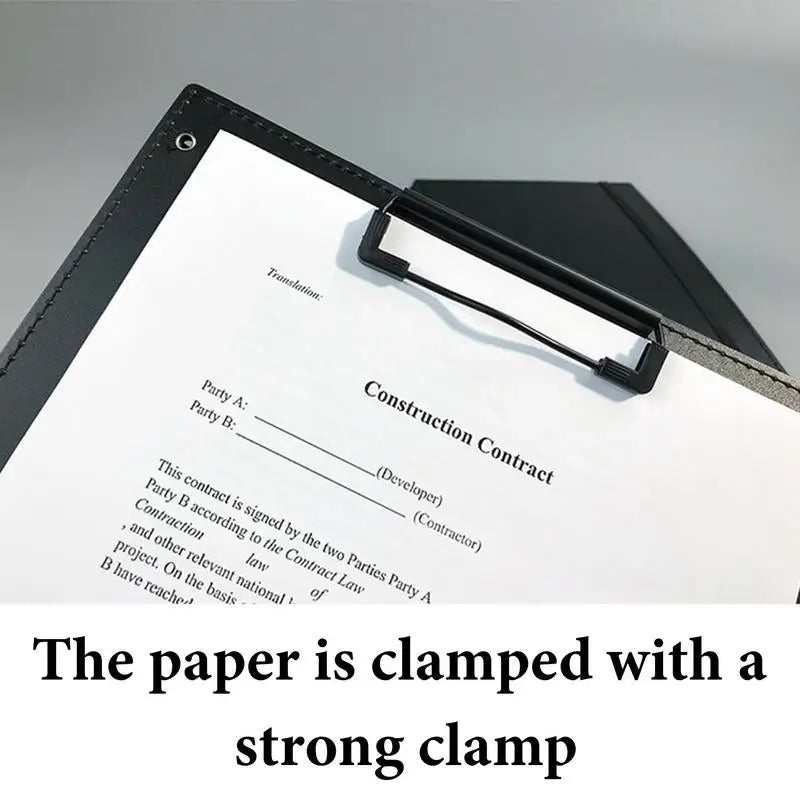 Foldable Clipboard 2 Layers Folding Clipboard For Collapsible File Holder For Office Professionals Doctors